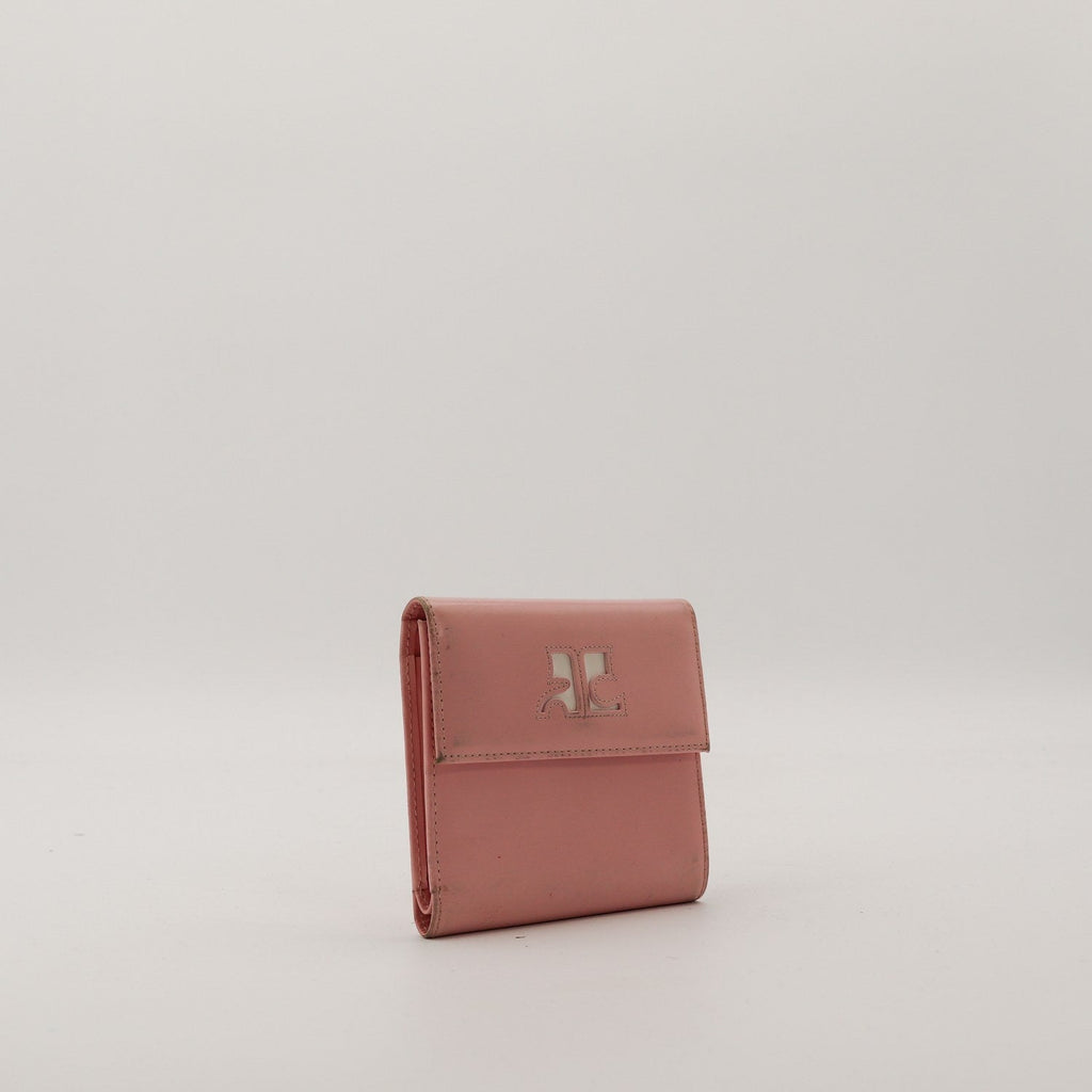Le Portefeuille Rose Courrèges