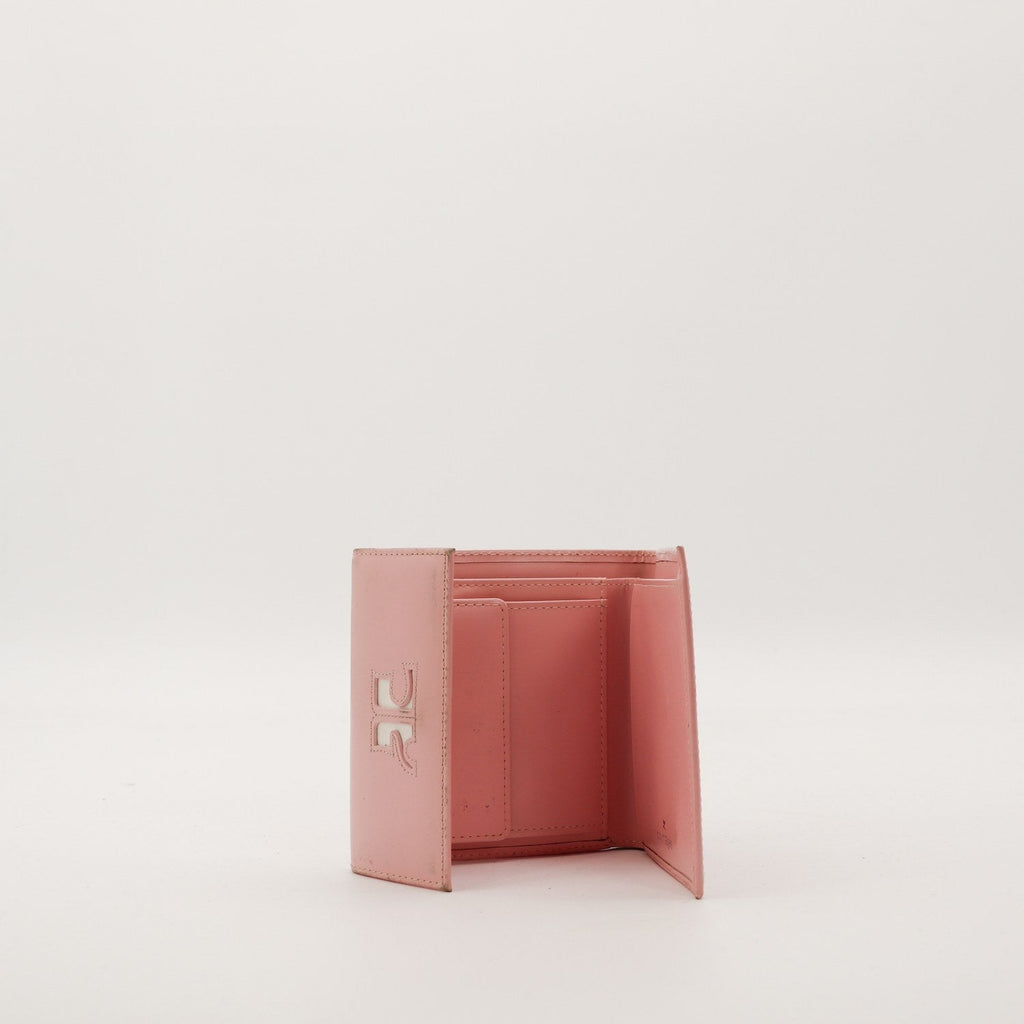 Le Portefeuille Rose Courrèges