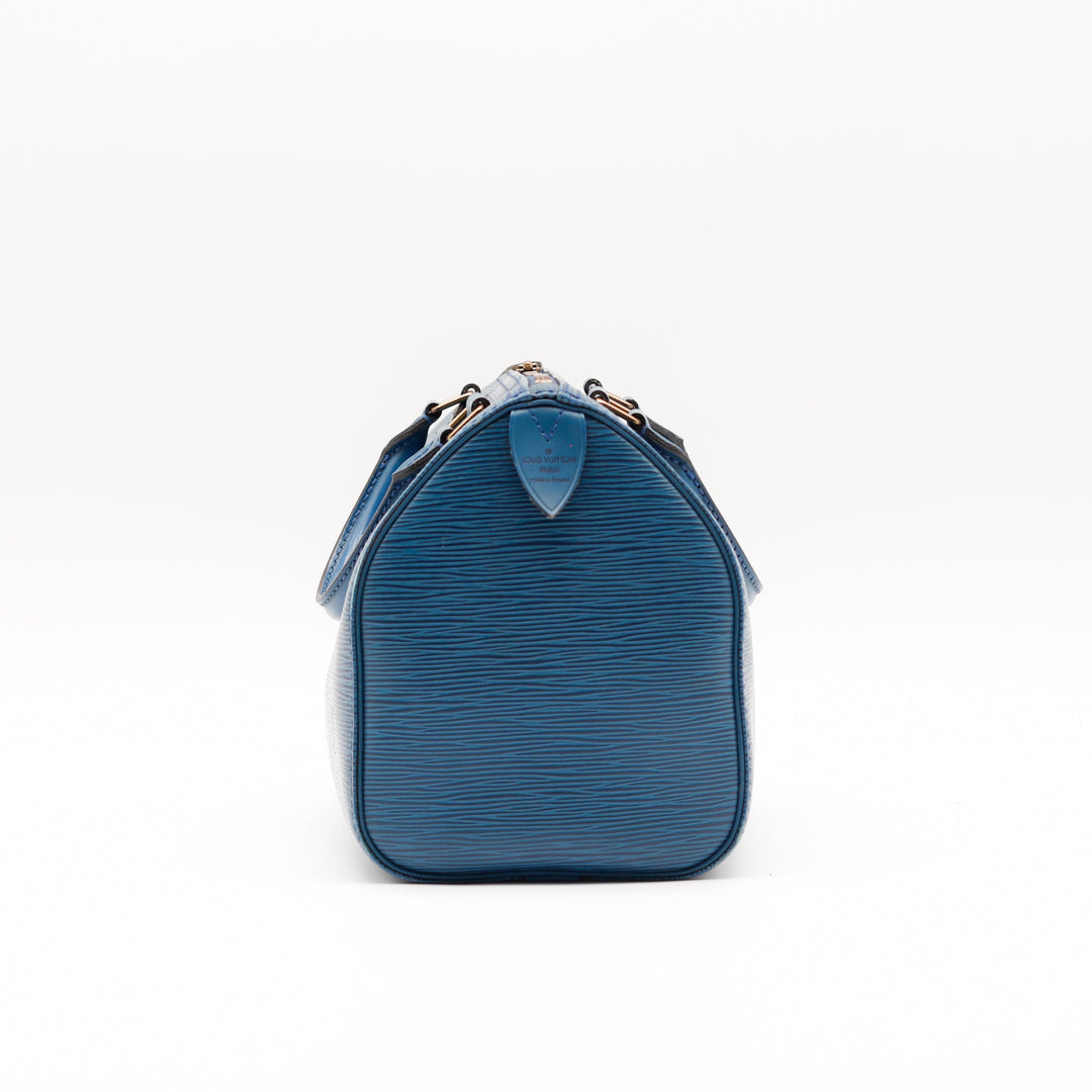 Le Speedy 25 Épi Bleu Louis Vuitton