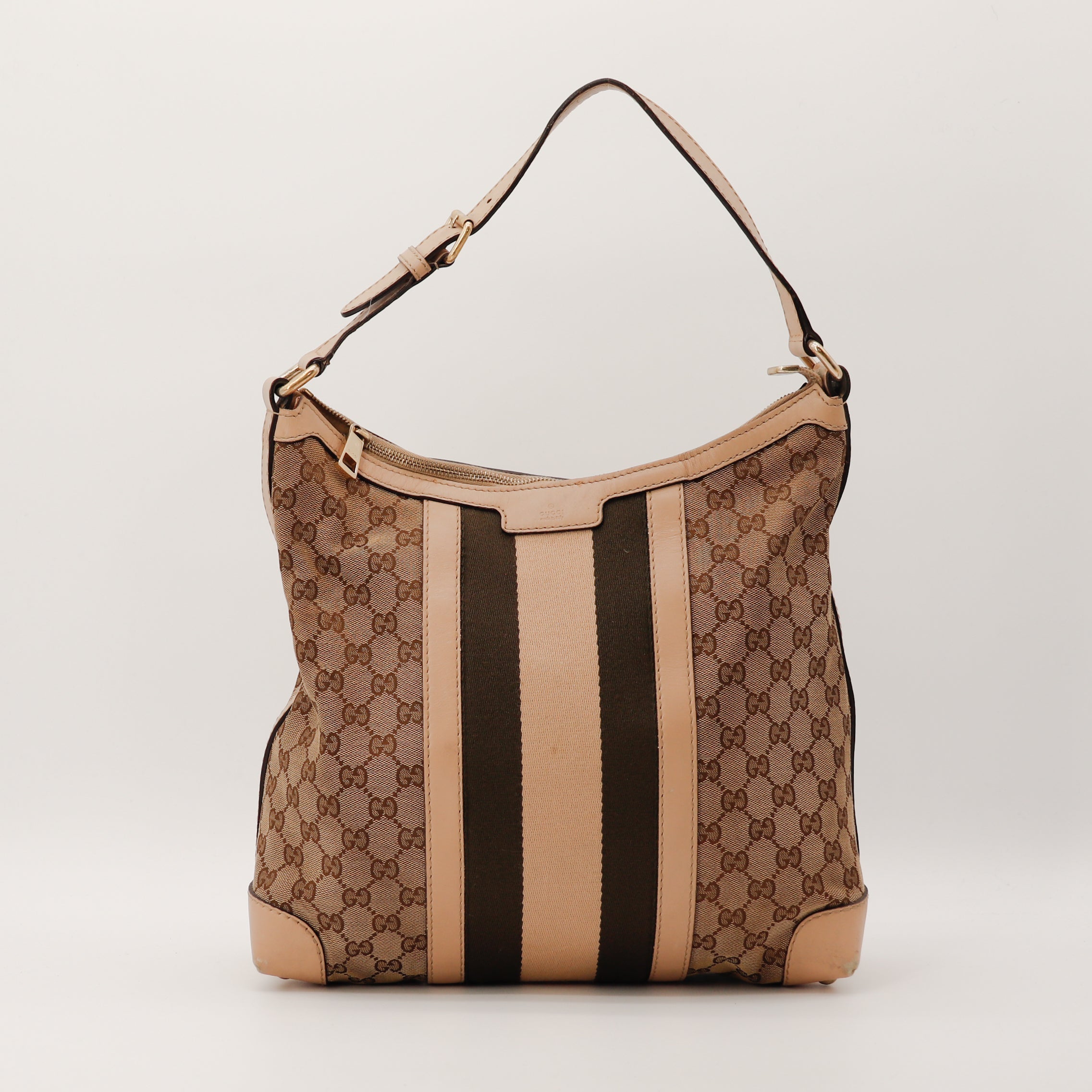 Le Hobo Web Stripe Gucci