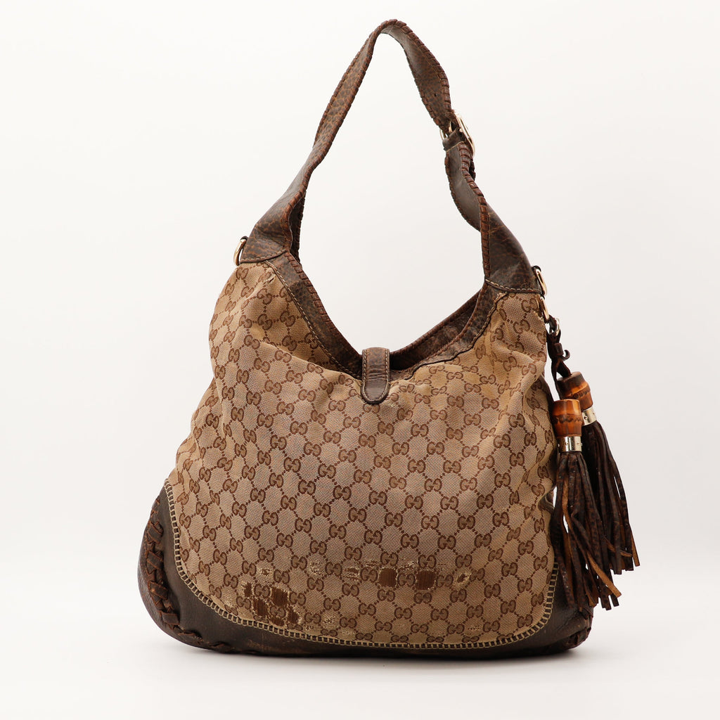 Le New Jackie Hobo Bamboo Gucci