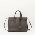 Le Sac De Jour Small Gris Saint Laurent