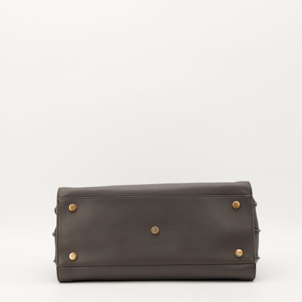 Le Sac De Jour Small Gris Saint Laurent