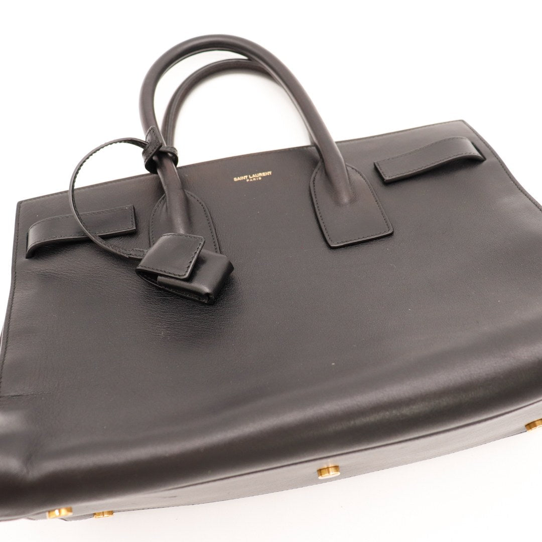 Le Sac De Jour Small Noir Saint Laurent