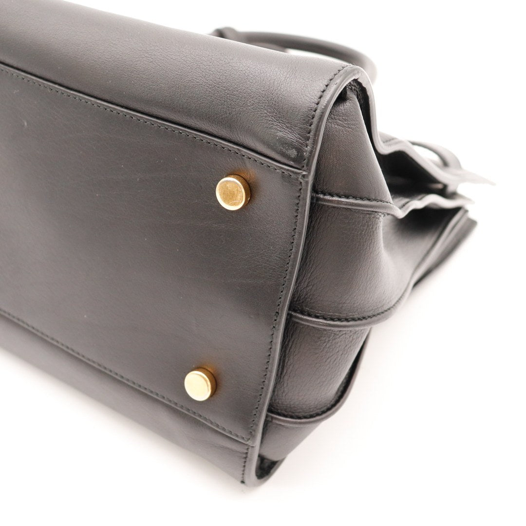 Le Sac De Jour Small Noir Saint Laurent