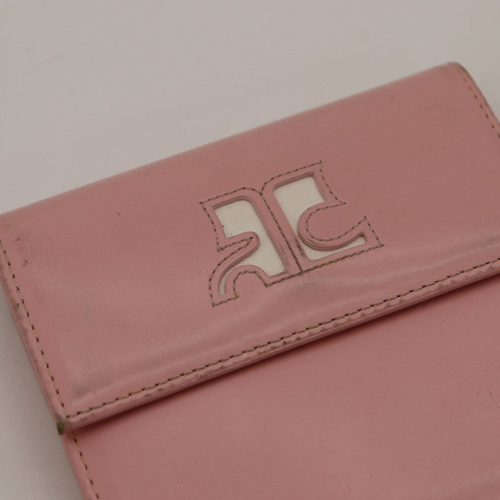 Le Portefeuille Rose Courrèges