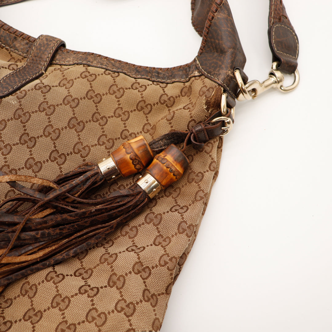 Le New Jackie Hobo Bamboo Gucci