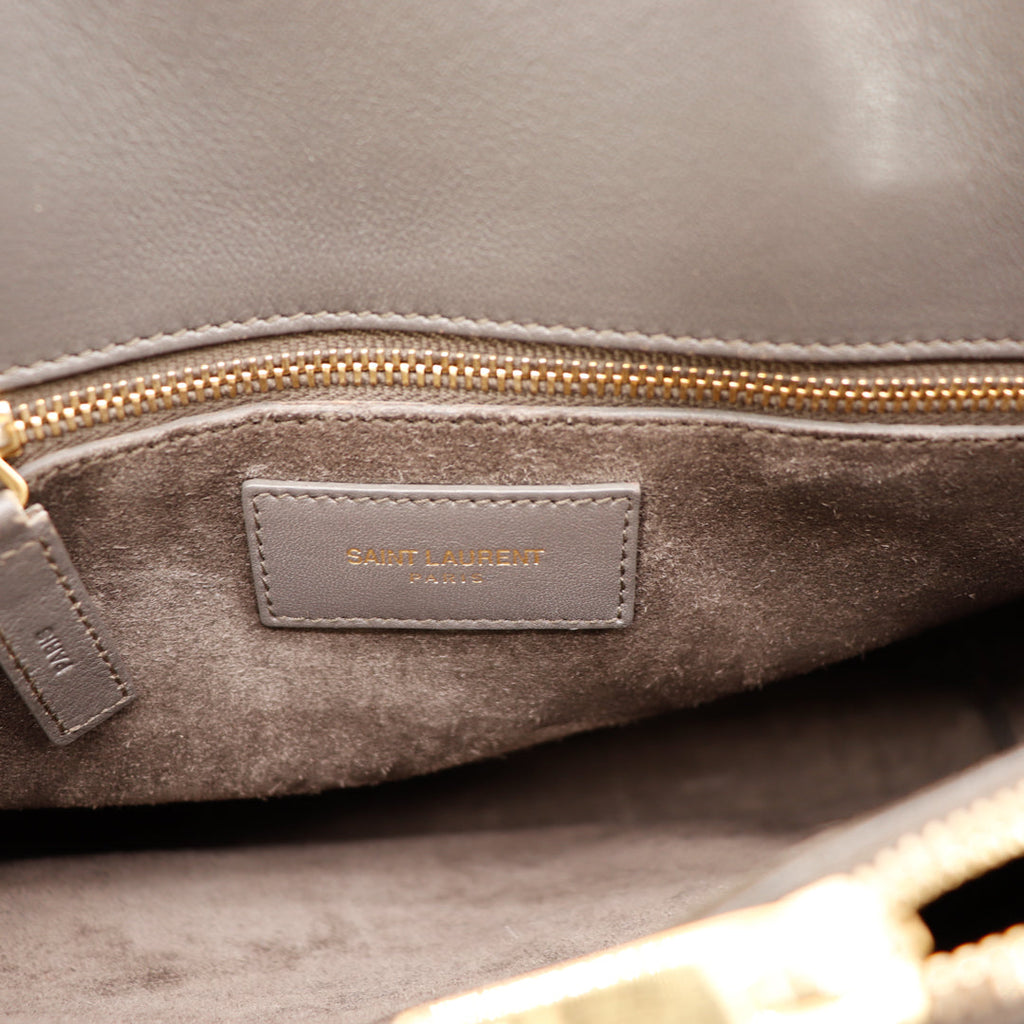 Le Sac De Jour Small Gris Saint Laurent