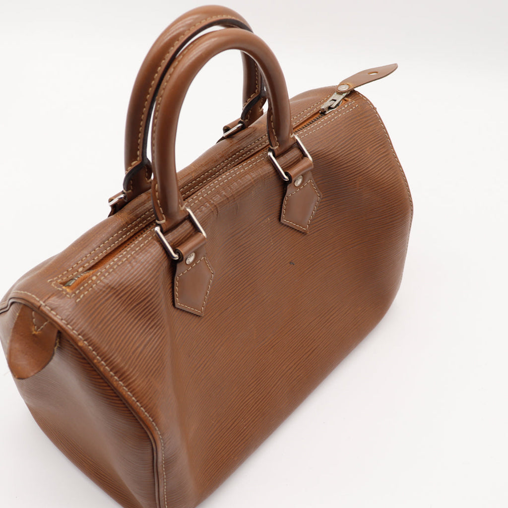 Le Speedy 30 Épi Marron Louis Vuitton