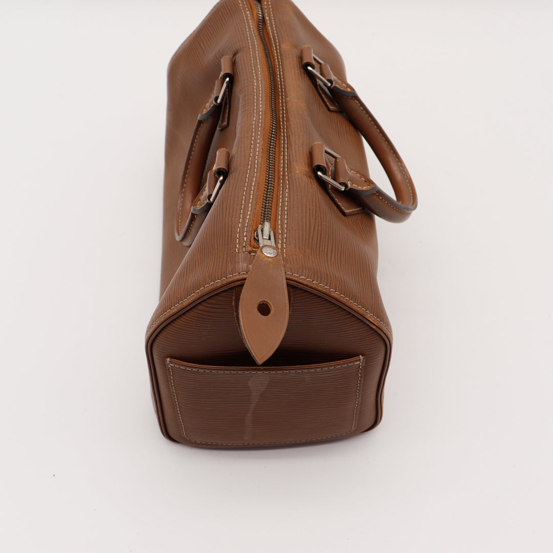Le Speedy 30 Épi Marron Louis Vuitton