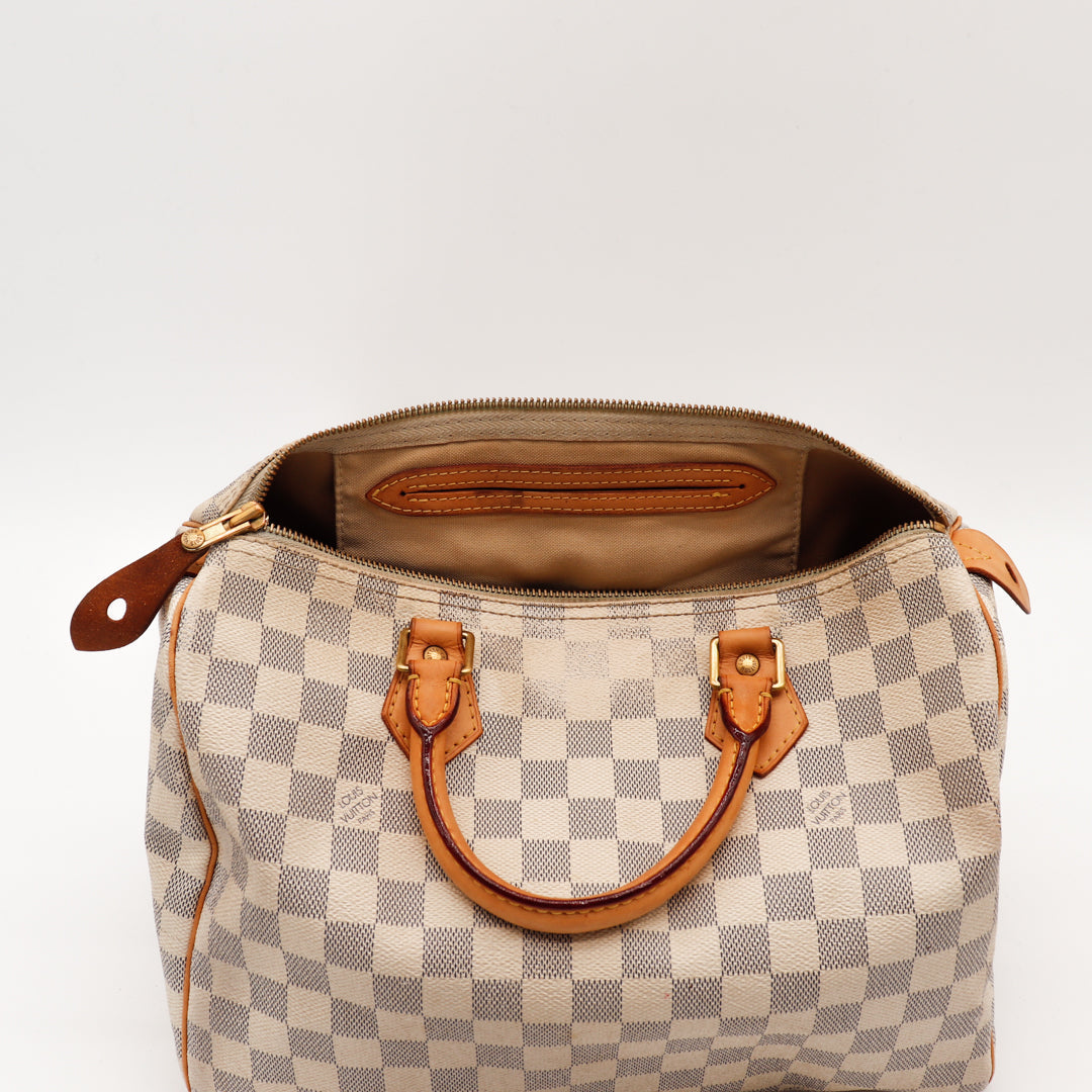 Le Speedy 30 Damier Azur Louis Vuitton