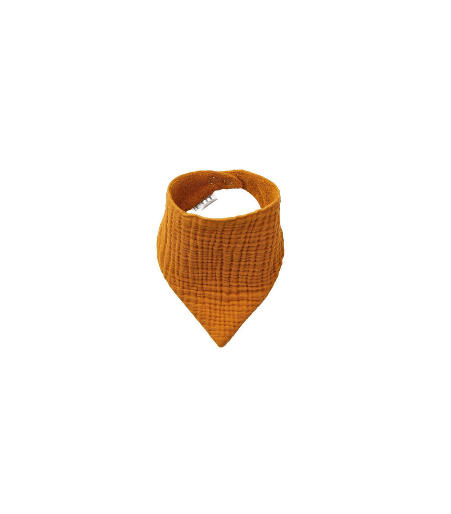 Liewood - Bavoirs Absorbants En Coton Biologique - Pack De 2 Andrea - Mustard