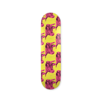 Andy warhol cow pink yellow solo deck bottom by THE SKATEROOM