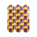 Andy warhol cow pink yellow triptych deck by THE SKATEROOM bottom art