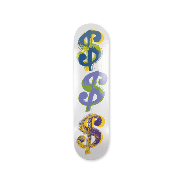 Andy warhol dollar sign solo 9 C bottom by THE SKATEROOM edition