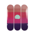 Andy warhol sunset purple by THE SKATEROOM art edition bottom