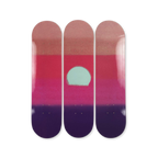 Andy warhol sunset purple by THE SKATEROOM art edition bottom