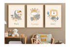 Affiches Personnalisées - Animaux Savane