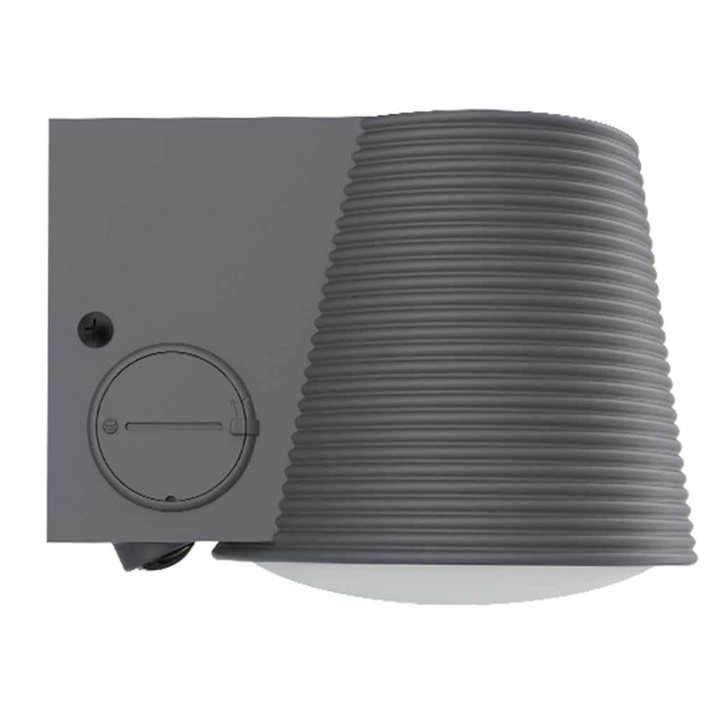Soline - Applique Solaire Décorative - Acier - Gris