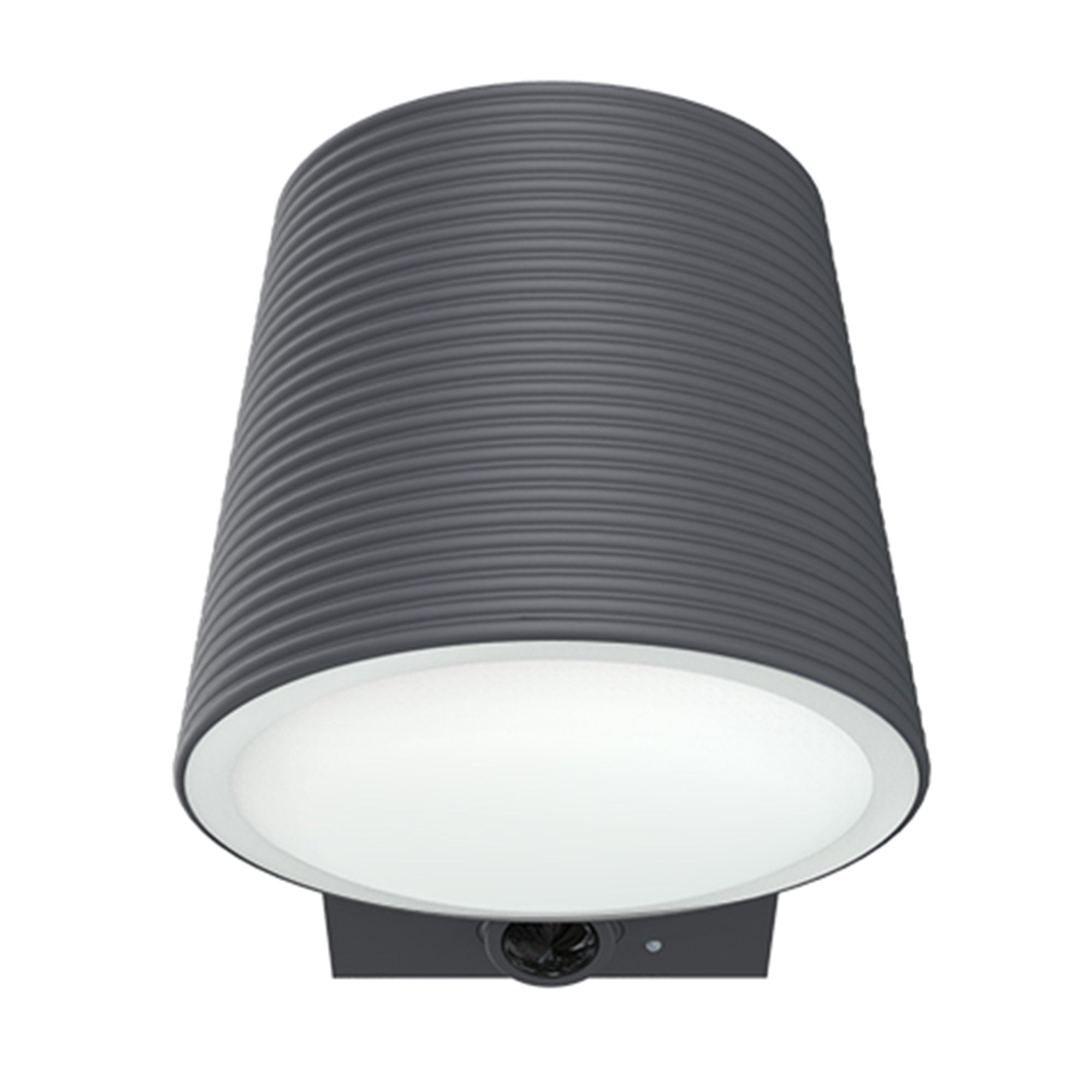 Soline - Applique Solaire Décorative - Acier - Gris