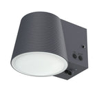 Soline - Applique Solaire Décorative - Acier - Gris