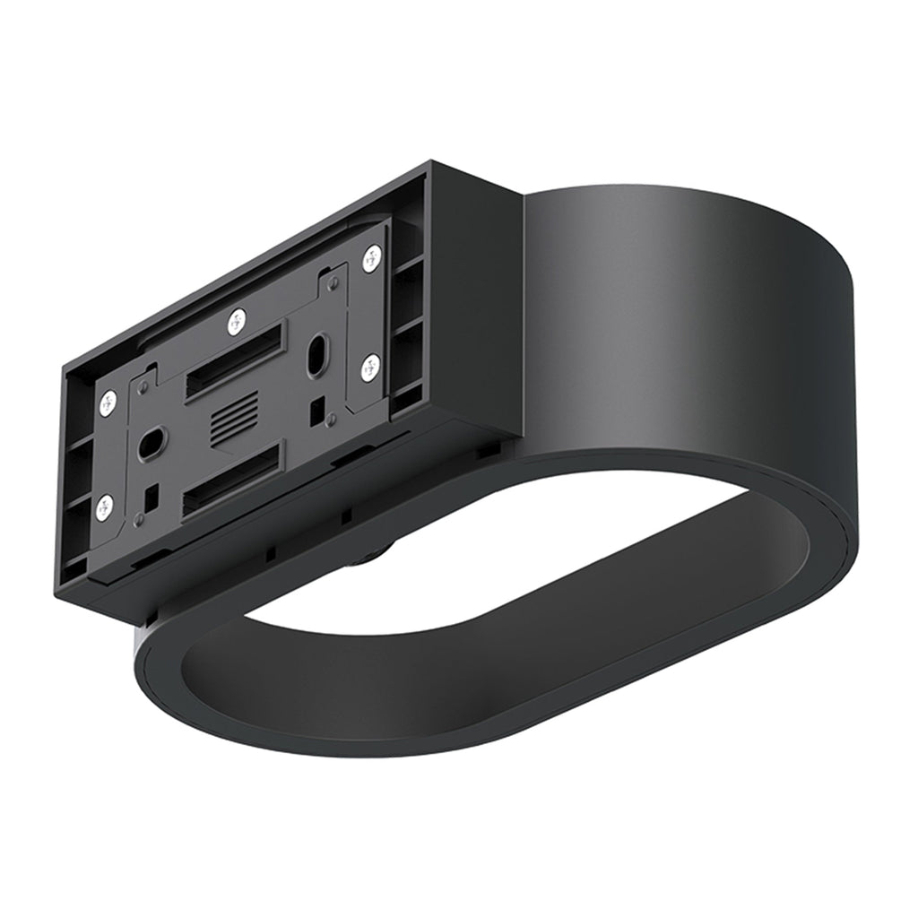 Noxis - Applique Solaire Décorative - Acier - Noir