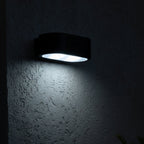 Noxis - Applique Solaire Décorative - Acier - Noir