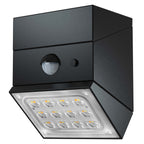 Lumicube - Applique Solaire - Plastique - Noir