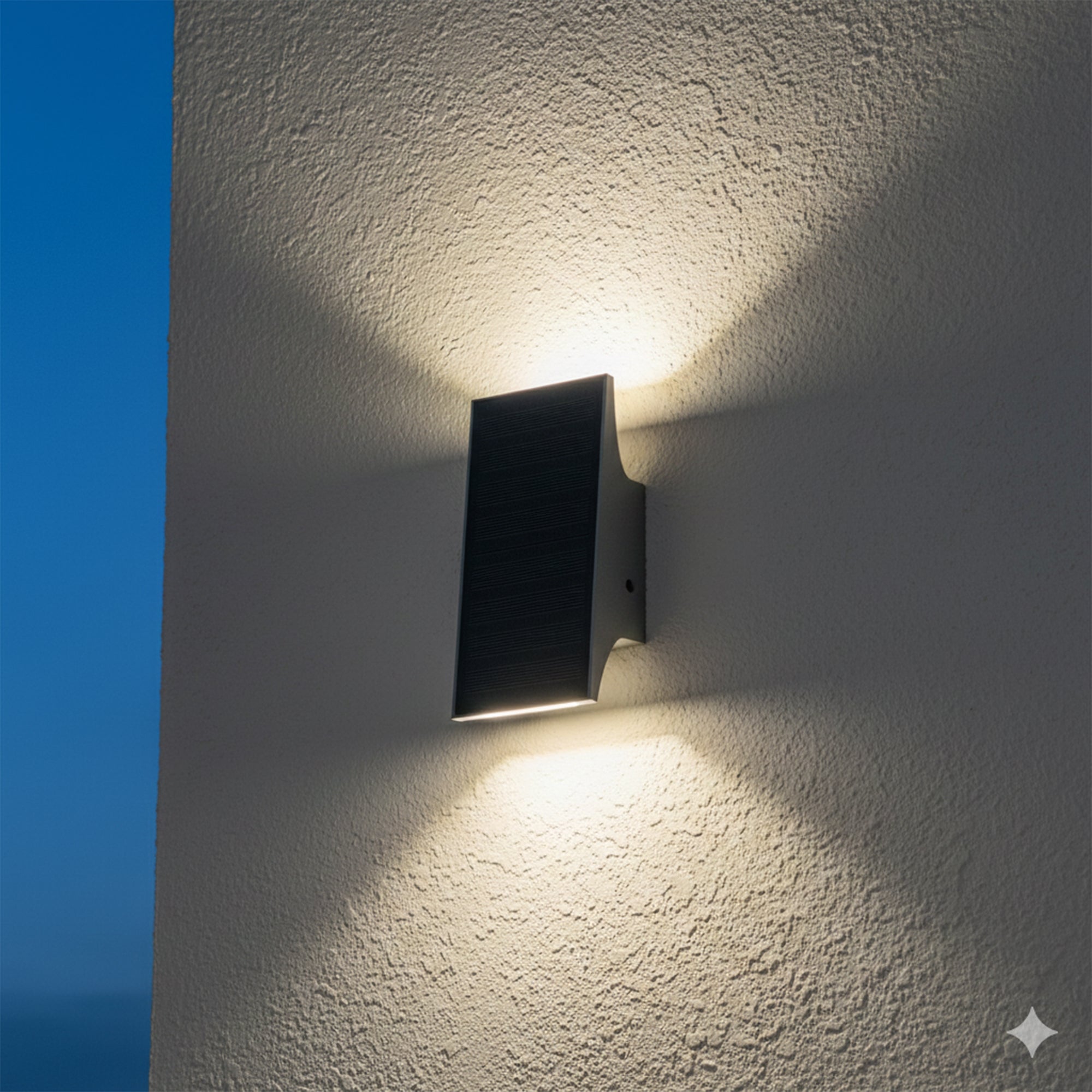 Daylor - Applique Solaire - Plastique - Noir