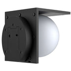 Bolly - Applique Solaire Décorative - Acier - Noir
