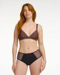 Shorty Menstruel Tulle Pois
