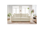 Augustin - Canapé Droit Convertible Ouverture Express - Velours Côtelé - 160X200