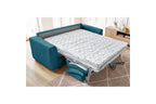 Augustin - Canapé Droit Convertible Ouverture Express - Velours Côtelé - 140X200