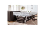 Augustin - Canapé Droit Convertible Ouverture Express - Velours Côtelé - 140X200