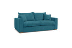 Augustin - Canapé Droit Convertible Ouverture Express - Velours Côtelé - 160X200