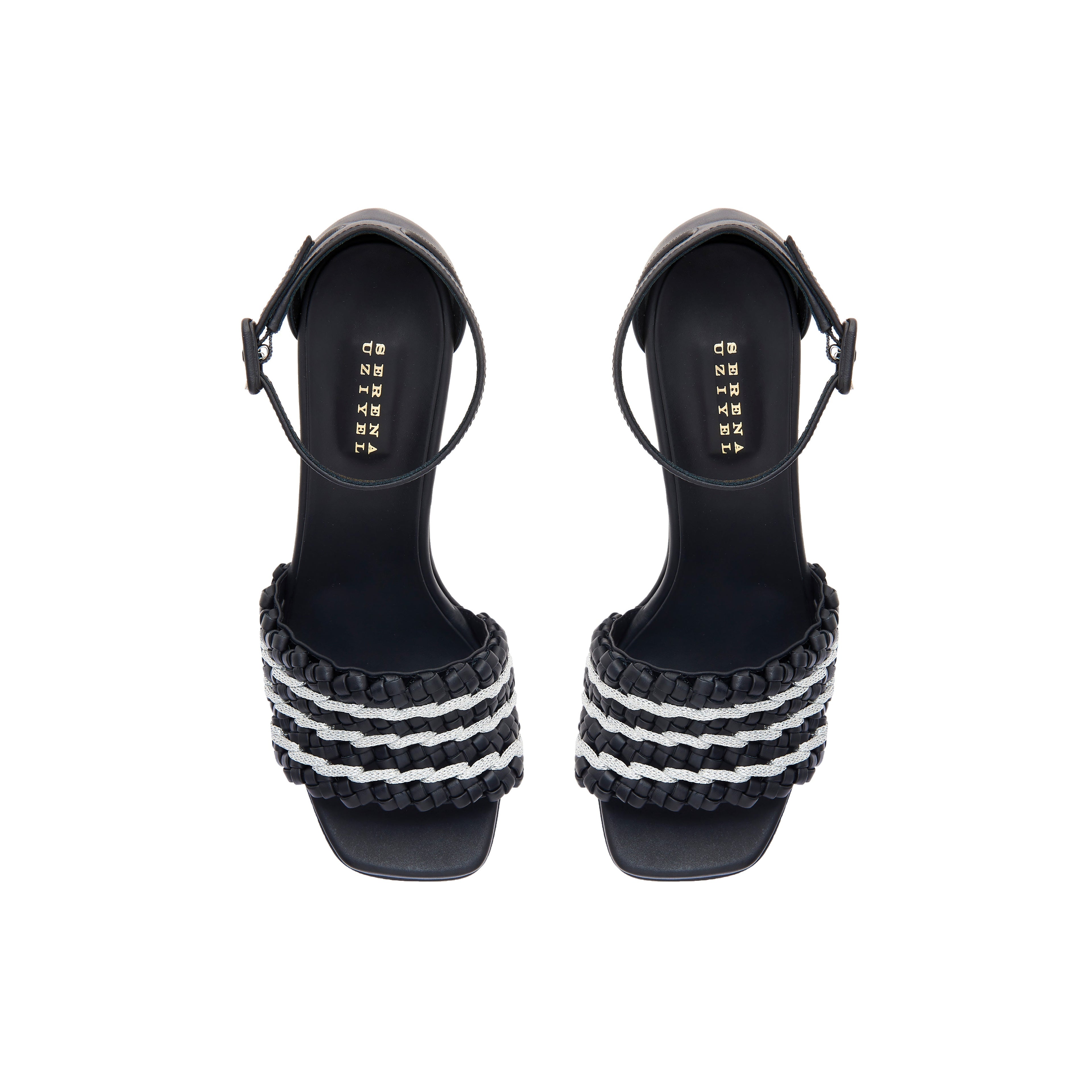 Aurnia Black Platform Ankle Sandal
