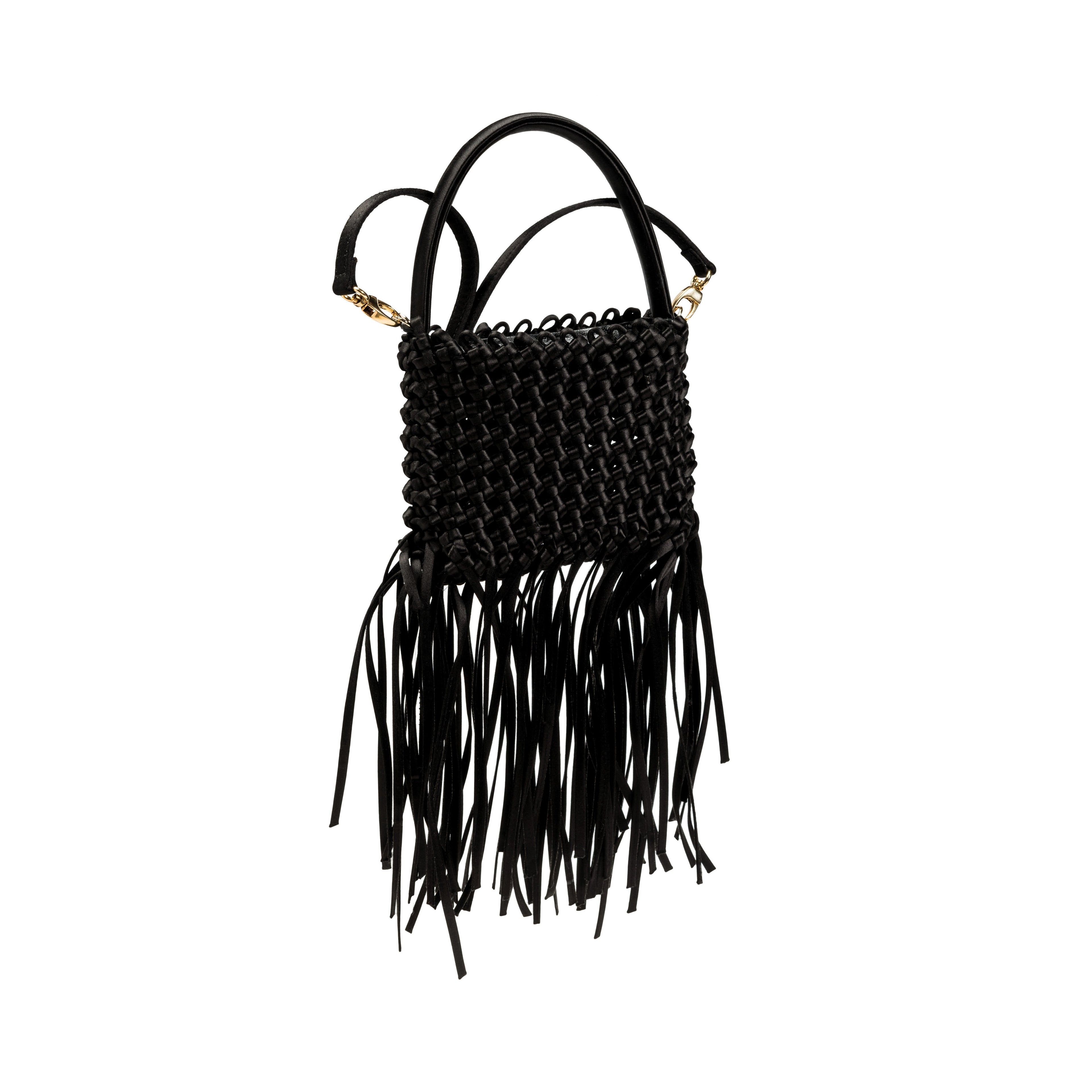 Aurnia Black Mini Tote Bag
