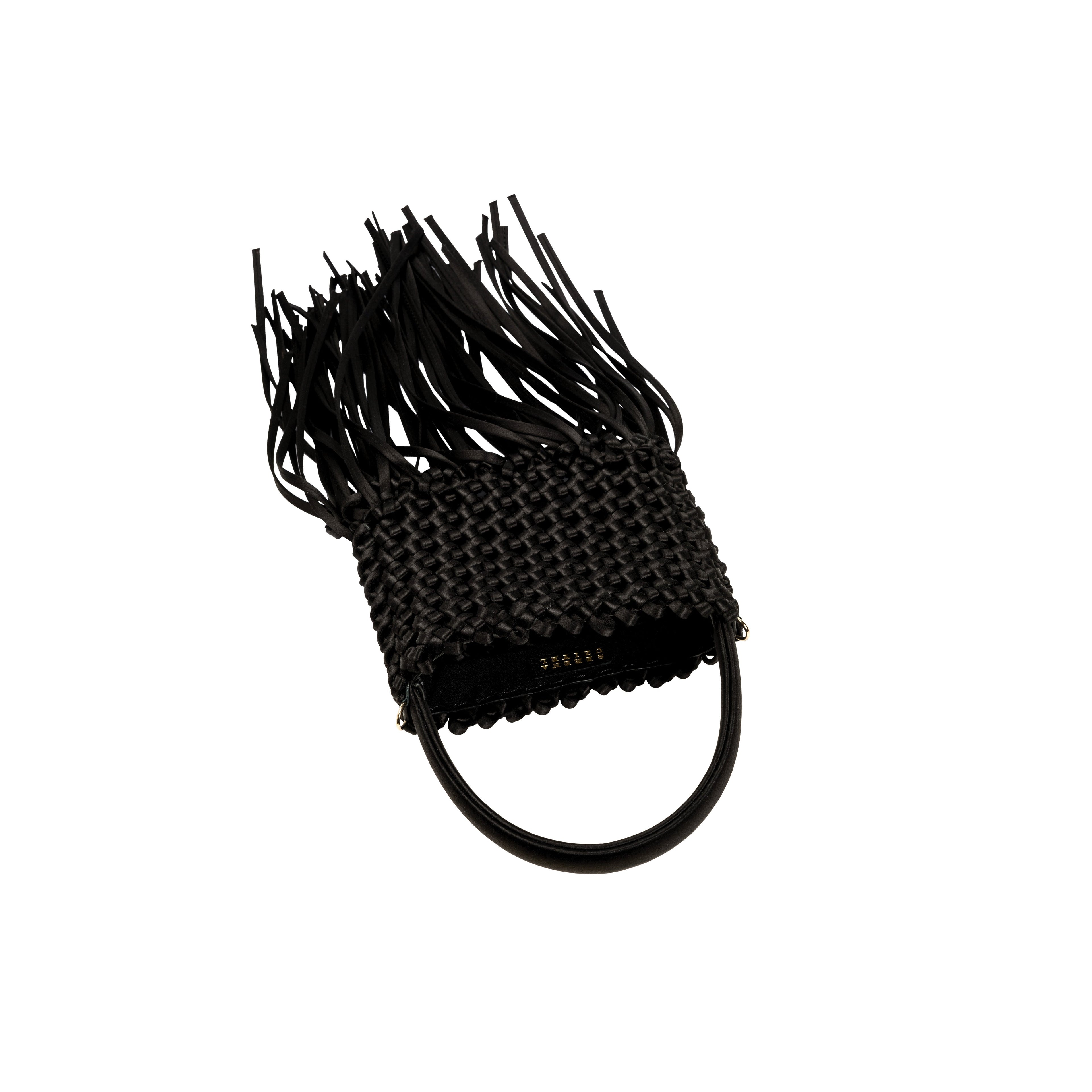 Aurnia Black Mini Tote Bag