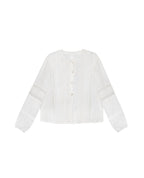 Blouse Chasing Moments - Blanc