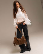 Blouse Romance Club - Blanc