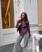 Blouse Daily Crush - Prune