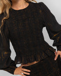 Blouse Fifth Shade - Noir