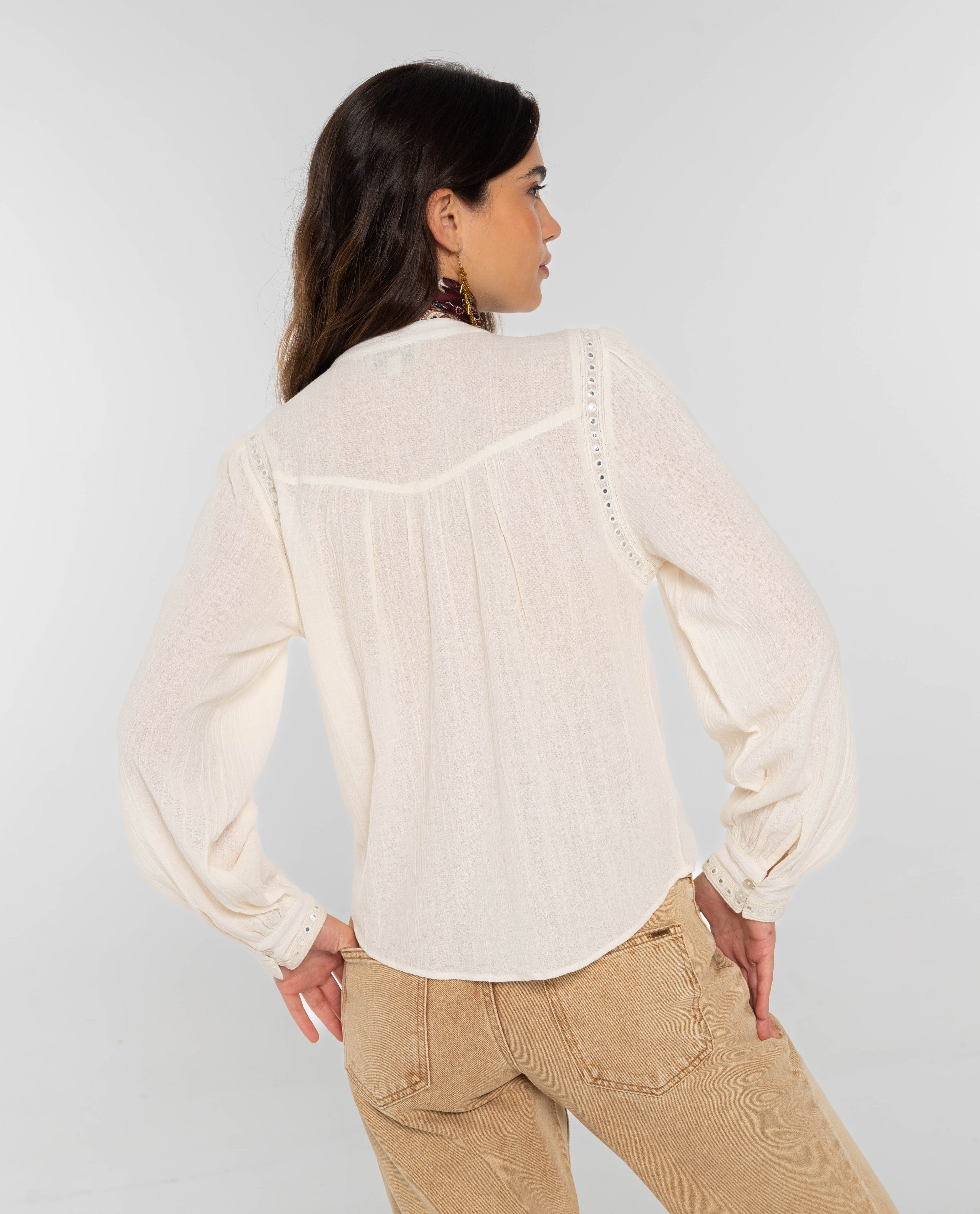 Blouse Somewhere New - Écru