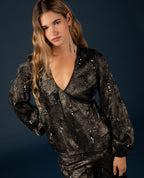 Blouse Upper Glow - Doré