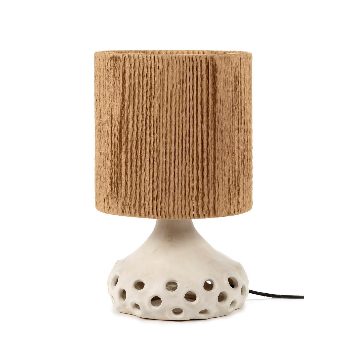 Oya - Lampe De Table N°1 Beige - Brun - Sophie Casier