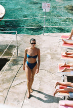 Haut De Maillot Bandeau Ilda - Bleu