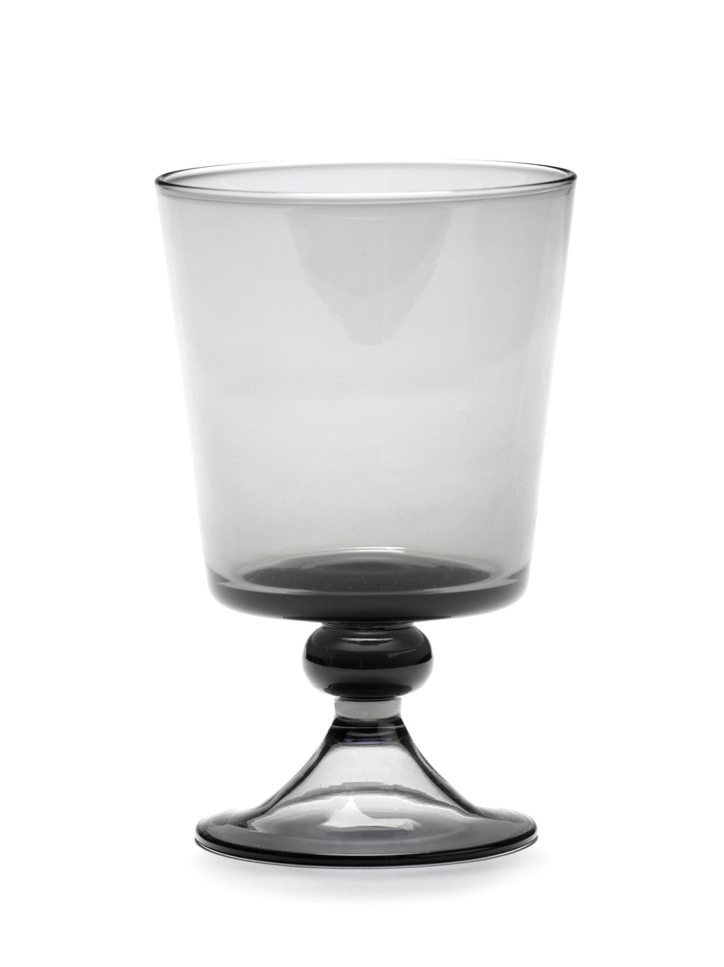 Lot De 4 Verres À Vin - Rouge Smoky Grey La Mère - By Marie Michielssen