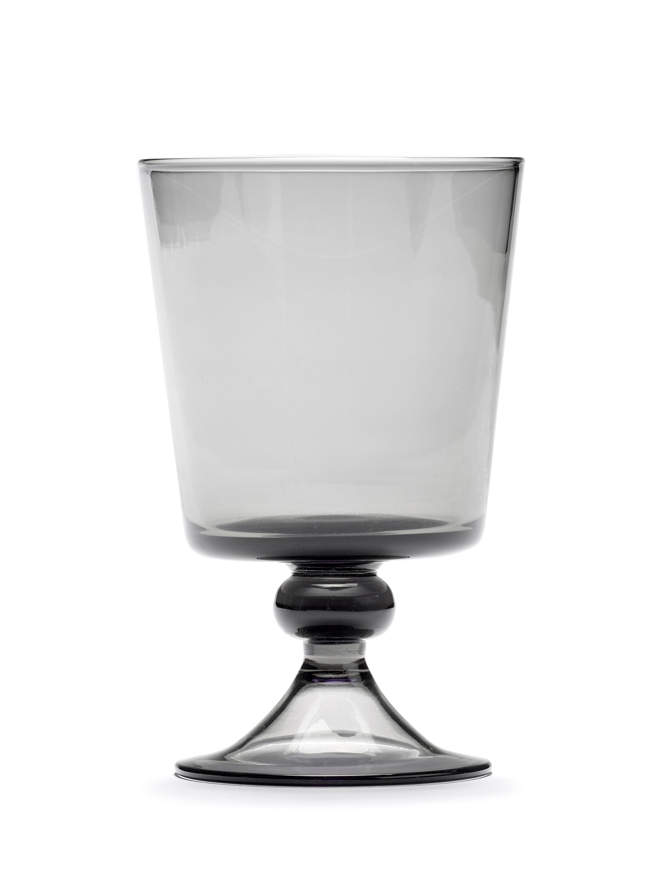 Lot De 4 Verres À Vin - Rouge Smoky Grey La Mère - By Marie Michielssen