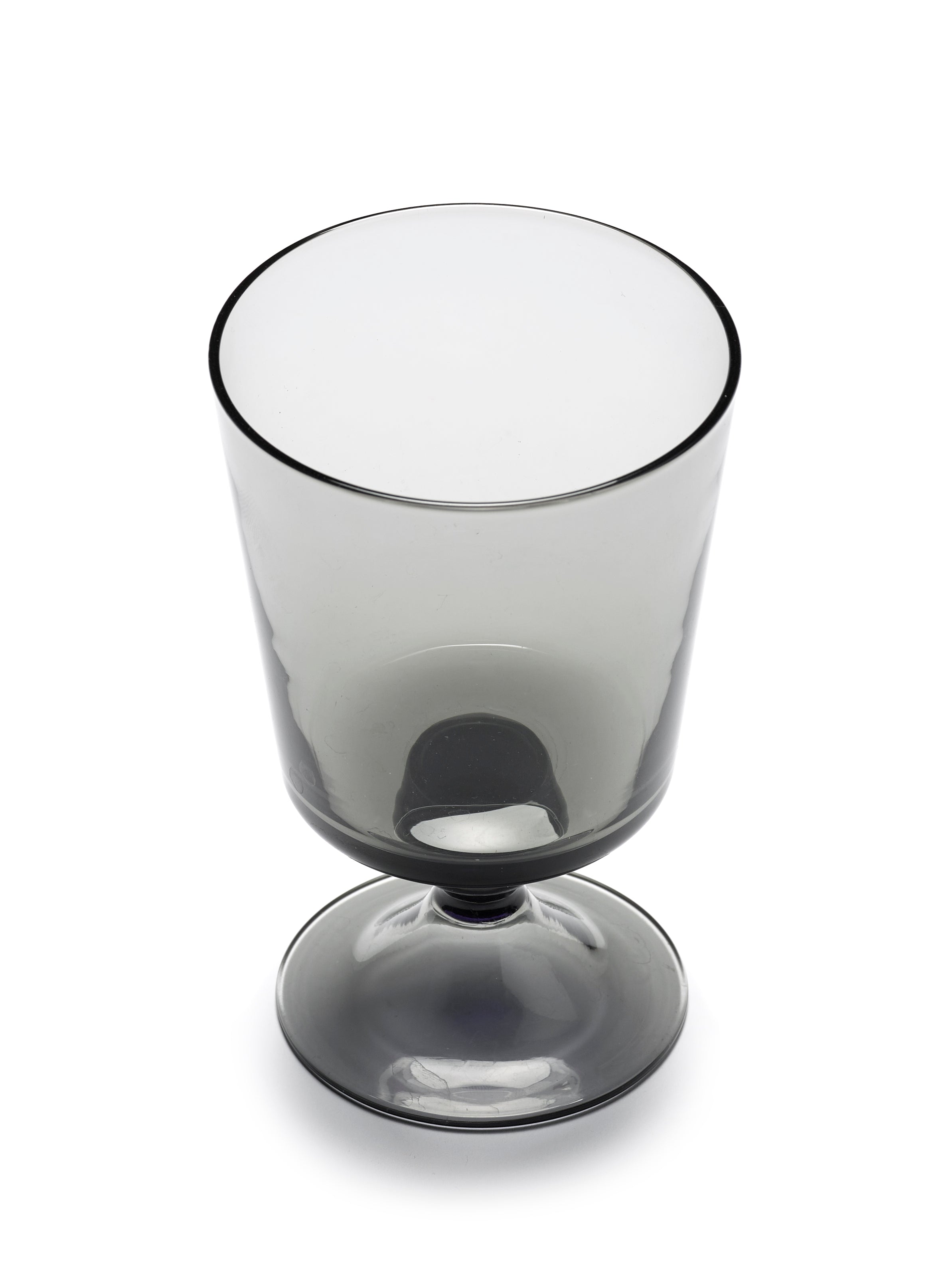 Lot De 4 Verres À Vin - Rouge Smoky Grey La Mère - By Marie Michielssen