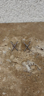 Boucles D'Oreilles Cross
